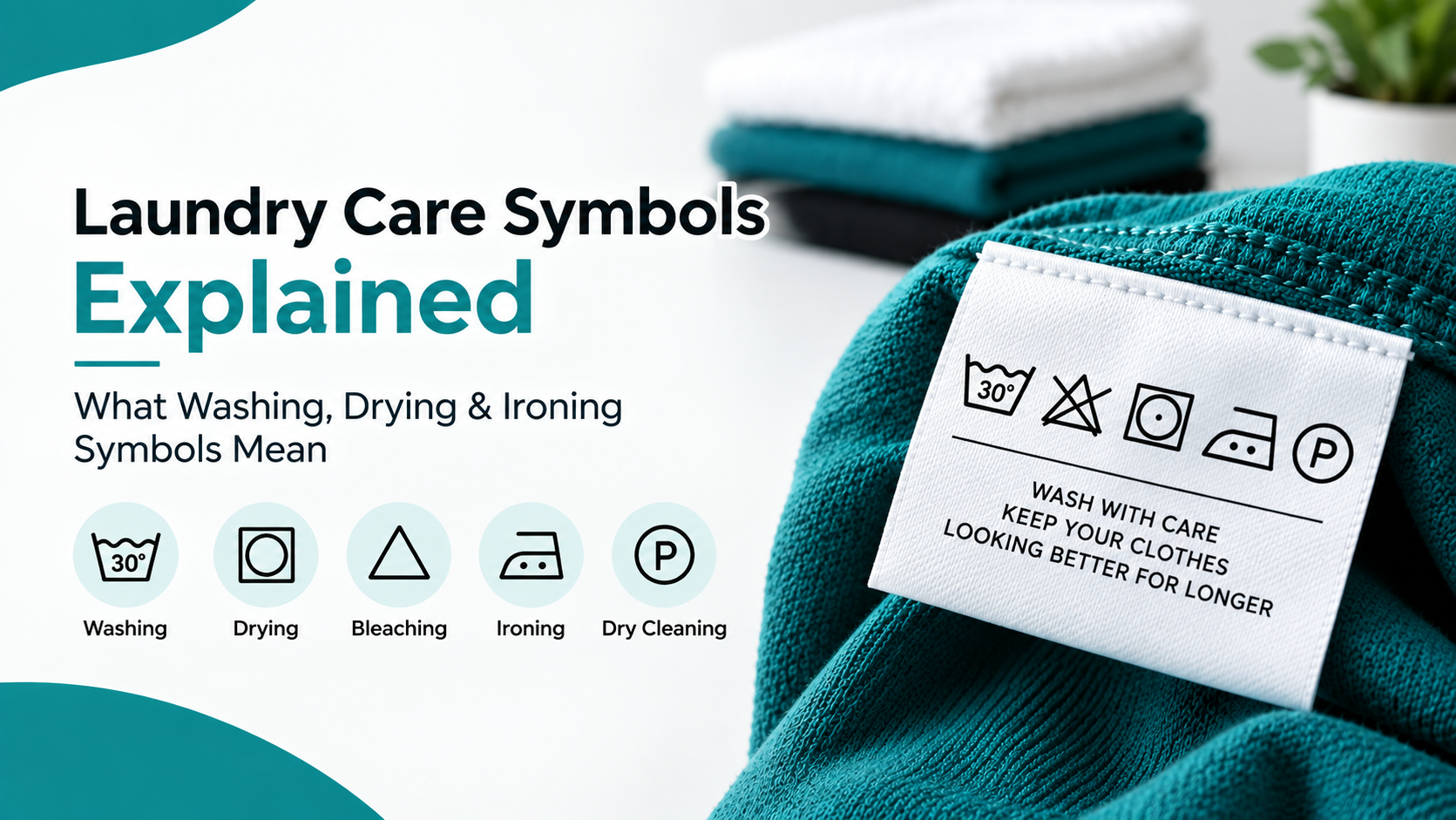 Laundry Care Symbols Explained: What Washing, Drying & Ironing Symbols Mean